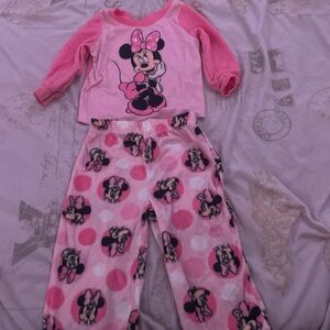 Disney Minnie Mouse Pink Pajama Set for Kids